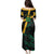 Custom Rugby Jamaica Crocs Family Matching Puletasi and Hawaiian Shirt Cool Runnings on Grass - Wonder Print Shop