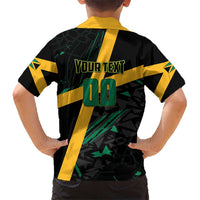 Custom Rugby Jamaica Crocs Hawaiian Shirt Cool Runnings on Grass - Wonder Print Shop