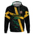 Custom Rugby Jamaica Crocs Hoodie Cool Runnings on Grass - Wonder Print Shop