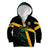 Custom Rugby Jamaica Crocs Kid Hoodie Cool Runnings on Grass - Wonder Print Shop