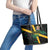 Rugby Jamaica Crocs Leather Tote Bag Cool Runnings on Grass - Wonder Print Shop