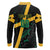 Custom Rugby Jamaica Crocs Long Sleeve Polo Shirt Cool Runnings on Grass - Wonder Print Shop