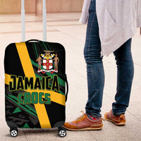 Rugby Jamaica Crocs Luggage Cover Cool Runnings on Grass - Wonder Print Shop