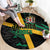 Rugby Jamaica Crocs Round Carpet Cool Runnings on Grass - Wonder Print Shop
