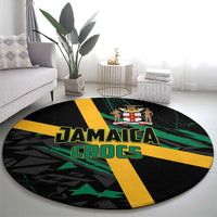 Rugby Jamaica Crocs Round Carpet Cool Runnings on Grass - Wonder Print Shop