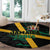 Rugby Jamaica Crocs Round Carpet Cool Runnings on Grass - Wonder Print Shop