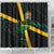 Rugby Jamaica Crocs Shower Curtain Cool Runnings on Grass - Wonder Print Shop