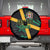 Rugby Jamaica Crocs Spare Tire Cover Cool Runnings on Grass - Wonder Print Shop