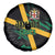 Rugby Jamaica Crocs Spare Tire Cover Cool Runnings on Grass - Wonder Print Shop