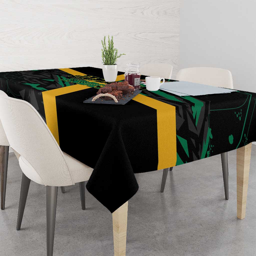 Rugby Jamaica Crocs Tablecloth Cool Runnings on Grass - Wonder Print Shop