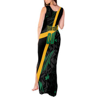 Custom Rugby Jamaica Crocs Tank Maxi Dress Cool Runnings on Grass - Wonder Print Shop
