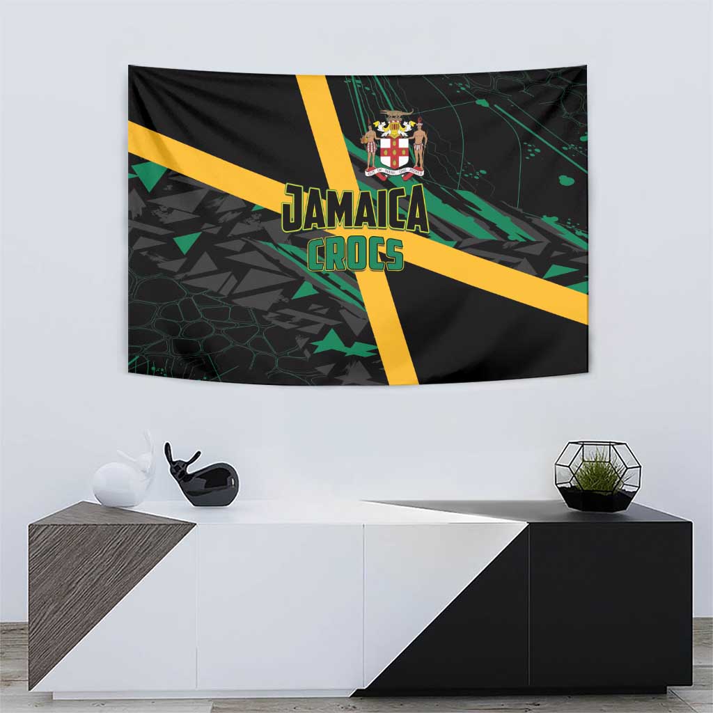 Rugby Jamaica Crocs Tapestry Cool Runnings on Grass - Wonder Print Shop