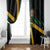 Rugby Jamaica Crocs Window Curtain Cool Runnings on Grass - Wonder Print Shop
