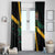 Rugby Jamaica Crocs Window Curtain Cool Runnings on Grass - Wonder Print Shop