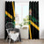 Rugby Jamaica Crocs Window Curtain Cool Runnings on Grass - Wonder Print Shop