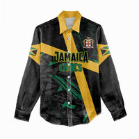 Custom Rugby Jamaica Crocs Women Casual Shirt Cool Runnings on Grass - Wonder Print Shop