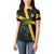Custom Rugby Jamaica Crocs Women Polo Shirt Cool Runnings on Grass - Wonder Print Shop