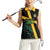 Custom Rugby Jamaica Crocs Women Sleeveless Polo Shirt Cool Runnings on Grass - Wonder Print Shop