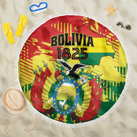 Bolivia 1825 Beach Blanket Coat Of Arms Flag Colors - Wonder Print Shop