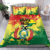 Bolivia 1825 Bedding Set Coat Of Arms Flag Colors - Wonder Print Shop