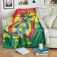 Bolivia 1825 Blanket Coat Of Arms Flag Colors - Wonder Print Shop