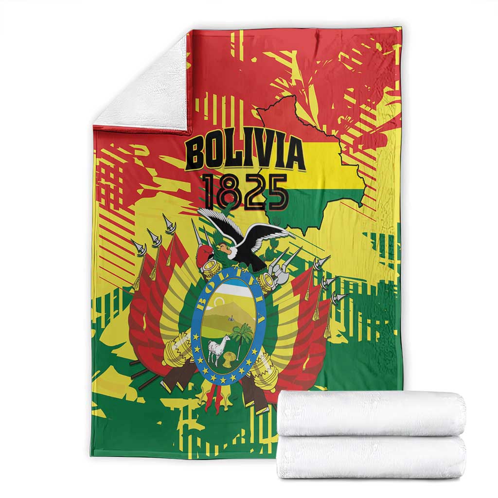 Bolivia 1825 Blanket Coat Of Arms Flag Colors - Wonder Print Shop