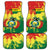 Bolivia 1825 Car Mats Coat Of Arms Flag Colors - Wonder Print Shop
