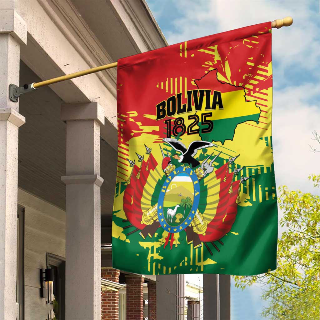 Bolivia 1825 Garden Flag Coat Of Arms Flag Colors - Wonder Print Shop