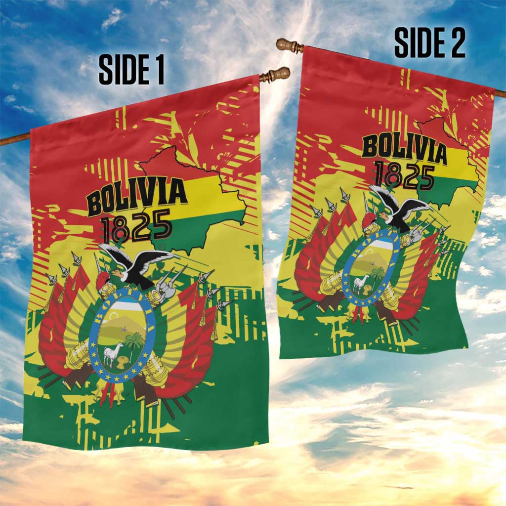 Bolivia 1825 Garden Flag Coat Of Arms Flag Colors - Wonder Print Shop