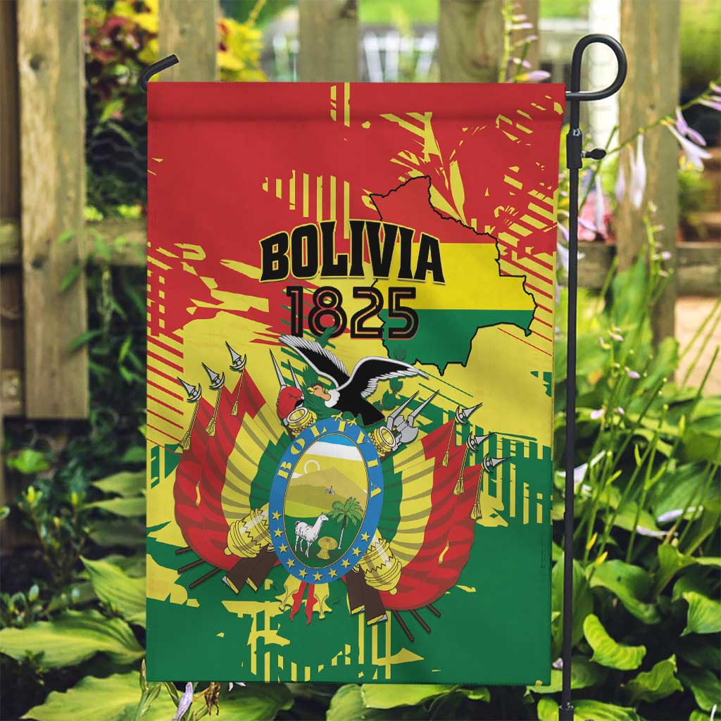 Bolivia 1825 Garden Flag Coat Of Arms Flag Colors - Wonder Print Shop