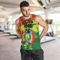 Personalized Bolivia 1825 Men Tank Top Coat Of Arms Flag Colors - Wonder Print Shop