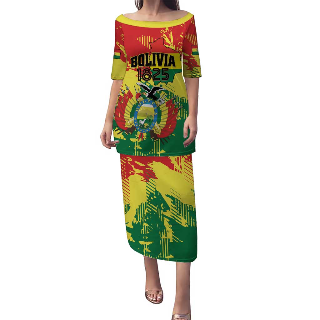 Personalized Bolivia 1825 Puletasi Coat Of Arms Flag Colors - Wonder Print Shop