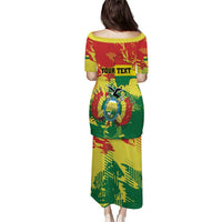 Personalized Bolivia 1825 Puletasi Coat Of Arms Flag Colors - Wonder Print Shop