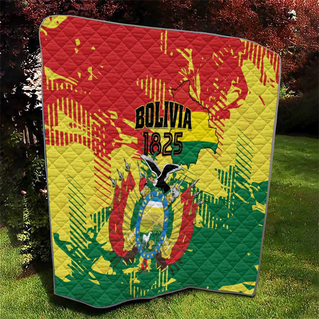 Bolivia 1825 Quilt Coat Of Arms Flag Colors - Wonder Print Shop