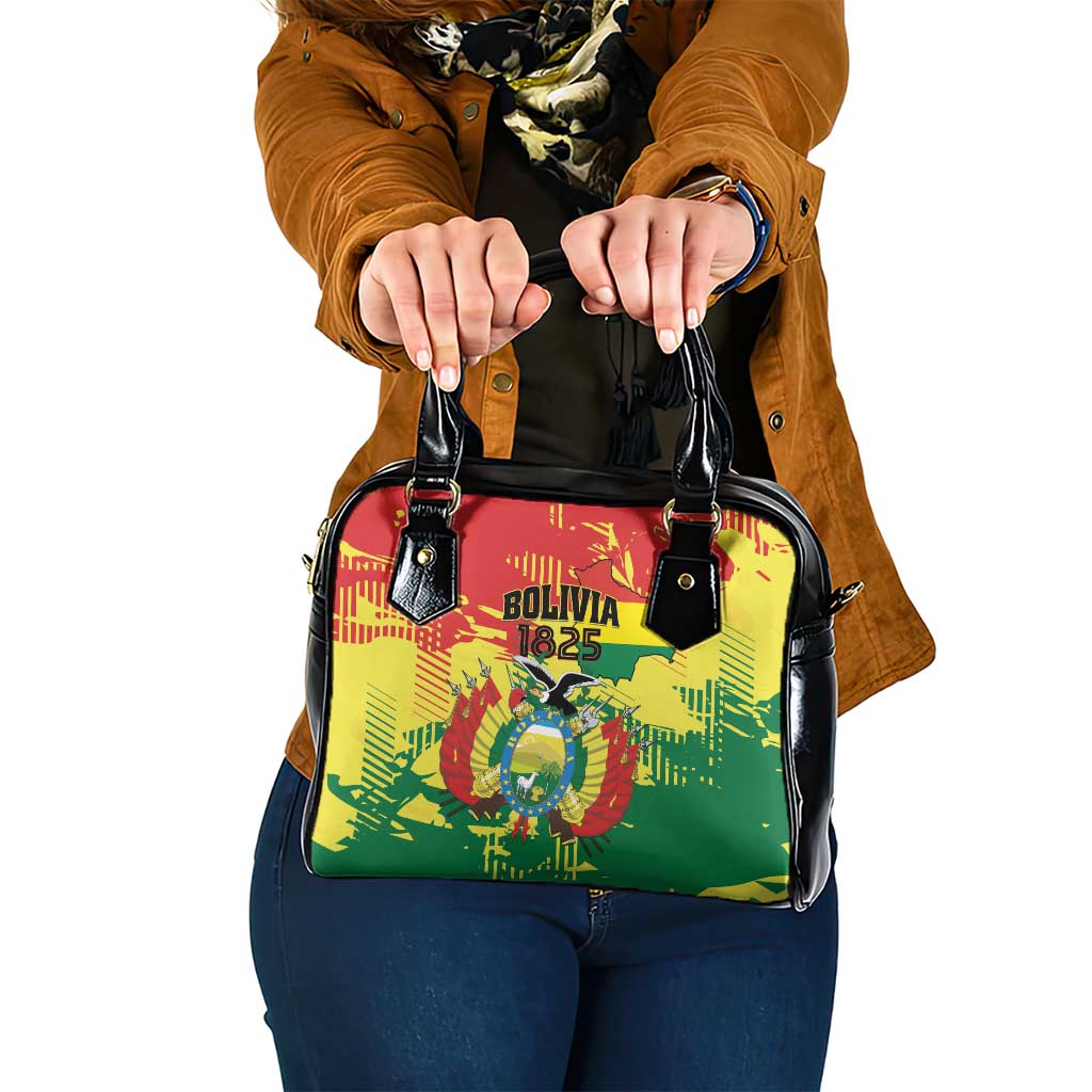 Bolivia 1825 Shoulder Handbag Coat Of Arms Flag Colors - Wonder Print Shop