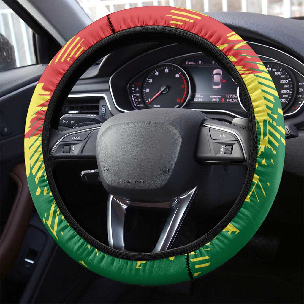 Bolivia 1825 Steering Wheel Cover Coat Of Arms Flag Colors - Wonder Print Shop