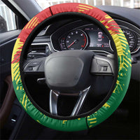 Bolivia 1825 Steering Wheel Cover Coat Of Arms Flag Colors - Wonder Print Shop