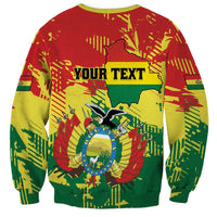 Personalized Bolivia 1825 Sweatshirt Coat Of Arms Flag Colors - Wonder Print Shop