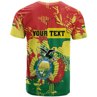 Personalized Bolivia 1825 T Shirt Coat Of Arms Flag Colors - Wonder Print Shop