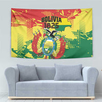 Bolivia 1825 Tapestry Coat Of Arms Flag Colors - Wonder Print Shop