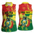 Personalized Bolivia 1825 Women Sleeveless Polo Shirt Coat Of Arms Flag Colors - Wonder Print Shop