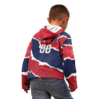 Custom Norway 2026 Soccer Kid Hoodie Vikings Keep Rowing