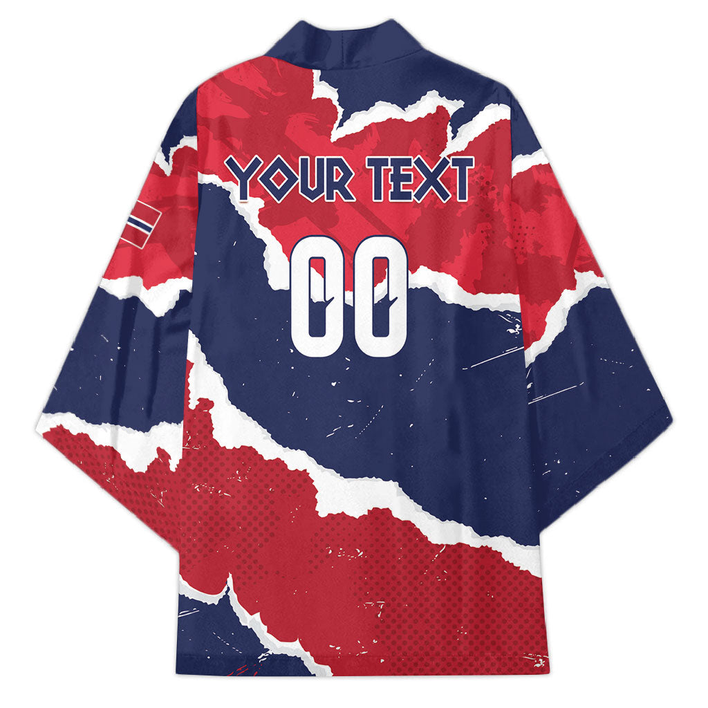 Custom Norway 2026 Soccer Kimono Vikings Keep Rowing
