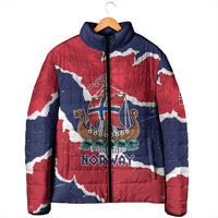 Custom Norway 2026 Soccer Padded Jacket Vikings Keep Rowing