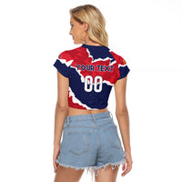 Custom Norway 2026 Soccer Raglan Cropped T Shirt Vikings Keep Rowing