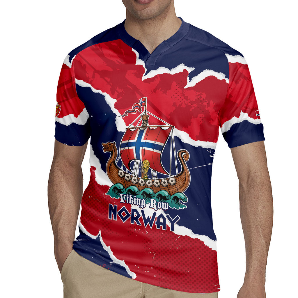 Custom Norway 2026 Soccer Rugby Jersey Vikings Keep Rowing
