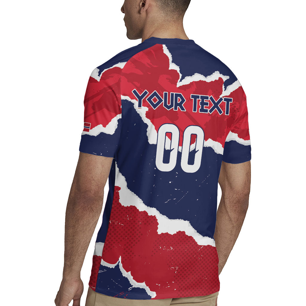 Custom Norway 2026 Soccer Rugby Jersey Vikings Keep Rowing