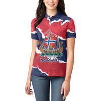 Custom Norway 2026 Soccer Women Polo Shirt Vikings Keep Rowing