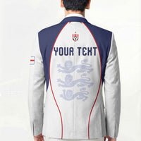 Custom England 2026 World Football Blazer Come On Three Lions