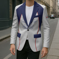 Custom England 2026 World Football Blazer Come On Three Lions